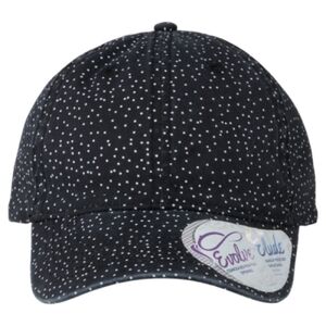 Women's Garment-Washed Fashion Print Cap Thumbnail