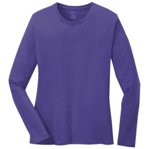 Women's Long Sleeve Core Cotton Tee Thumbnail