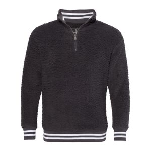 Unisex Varsity Sherpa Quarter-Zip Pullover Thumbnail