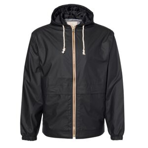 Unisex Vintage Hooded Rain Jacket Thumbnail