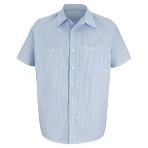Men's Tall Industrial Stripe Work Shirt Thumbnail