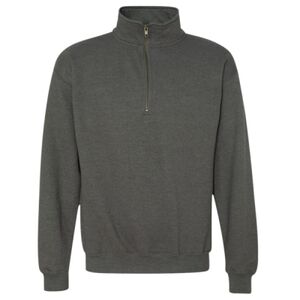 Heavy Blend Quarter-Zip Cadet Collar Sweatshirt Thumbnail